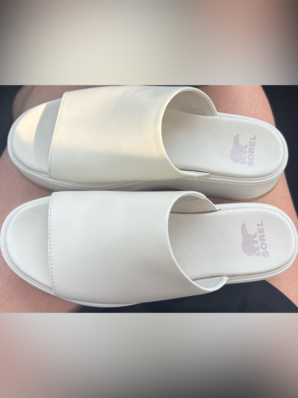 Sorel Cream Chalk Day Spring Sandal Size 7 - Picture 2 of 4